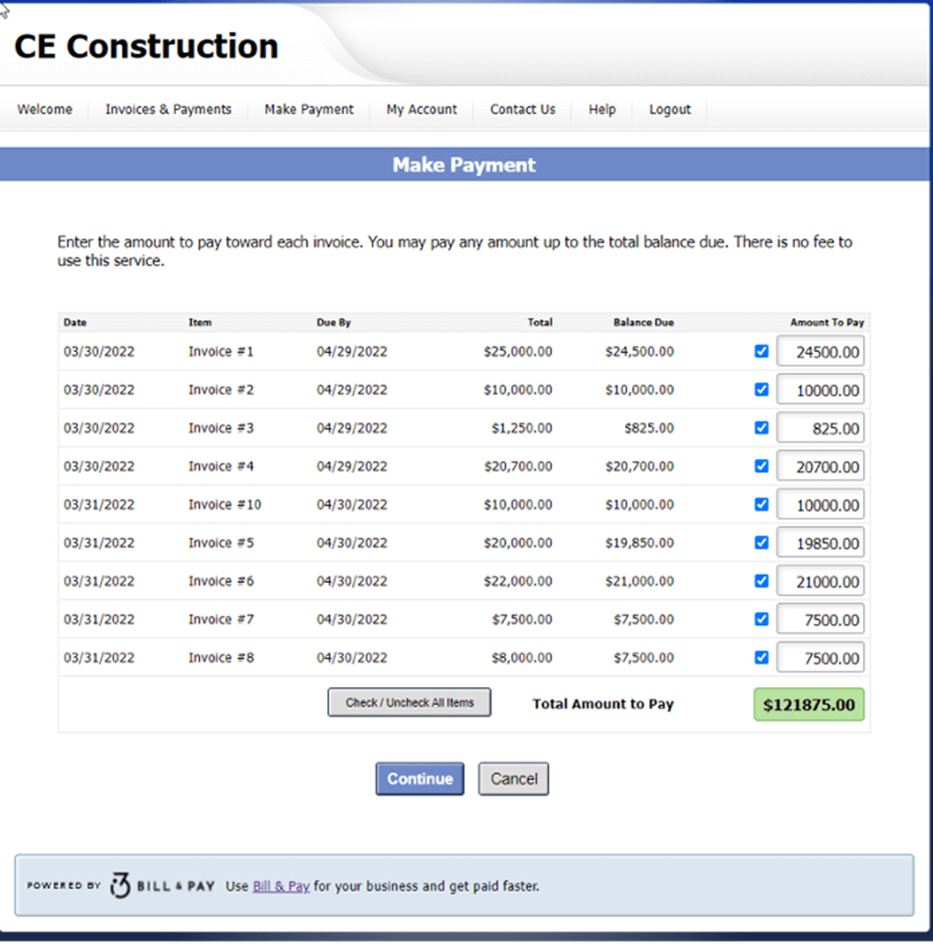 DeltekPaymentsMakePayment