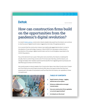 Thumbnail - how can construction firms build on the opportunities from the pandemic's digital revolution?