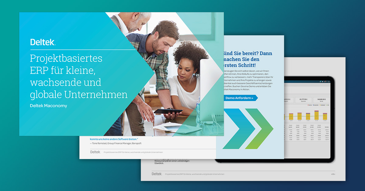Projektbasiertes ERP für Dienstleistungsunternehmen jeder Größe
