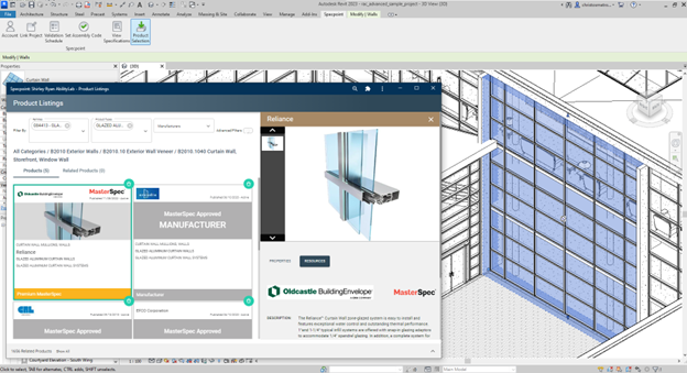 Specpoint Revit Integration