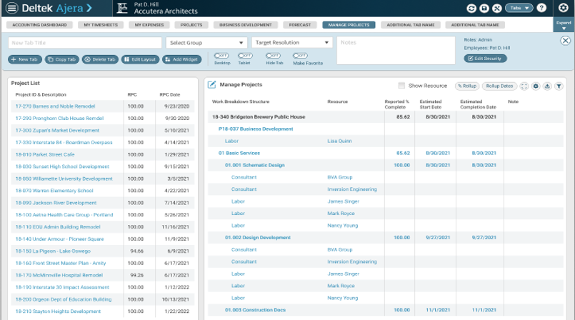 Deltek Ajera will get a new UI in 2024