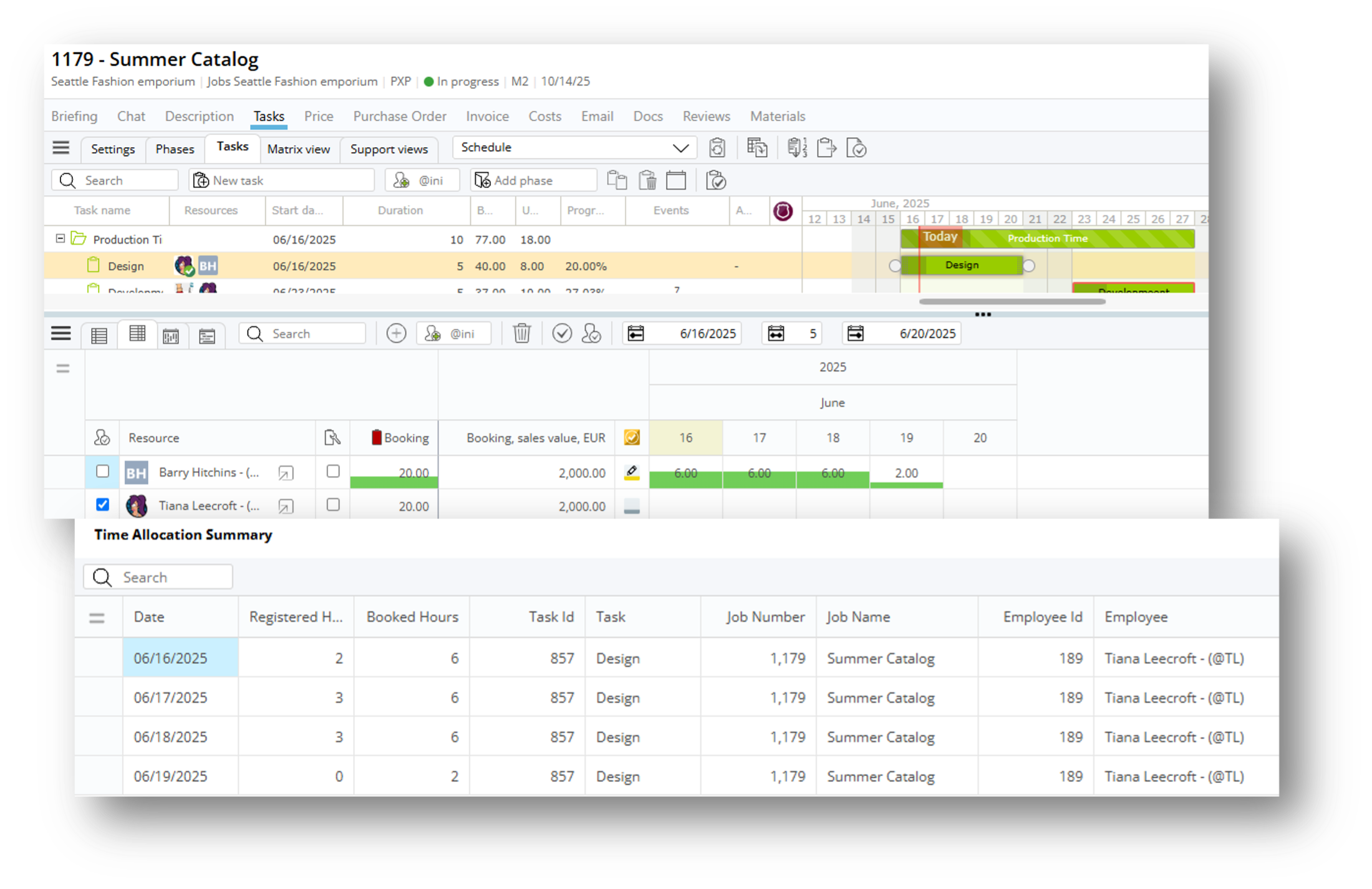 Deltek WorkBook new feature to keep your schedule bookings, even after project close