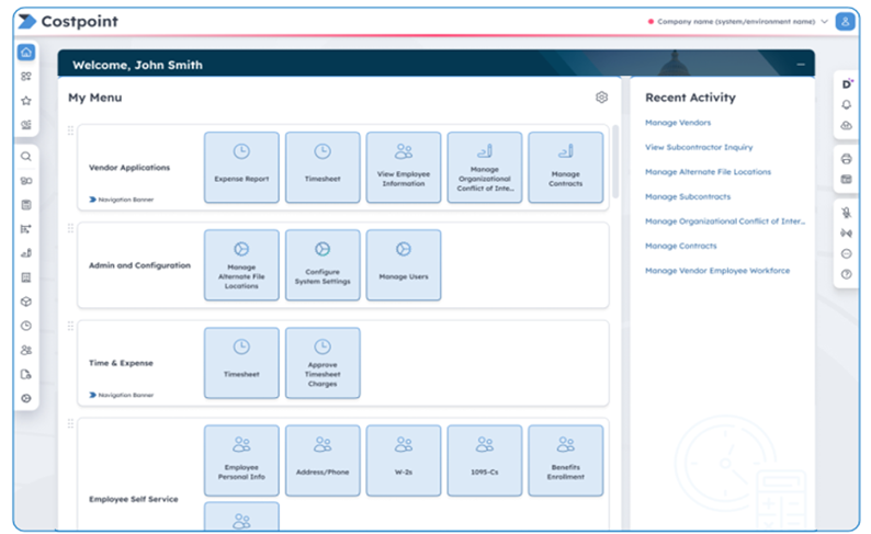 Tailor your Menu with your most used applications