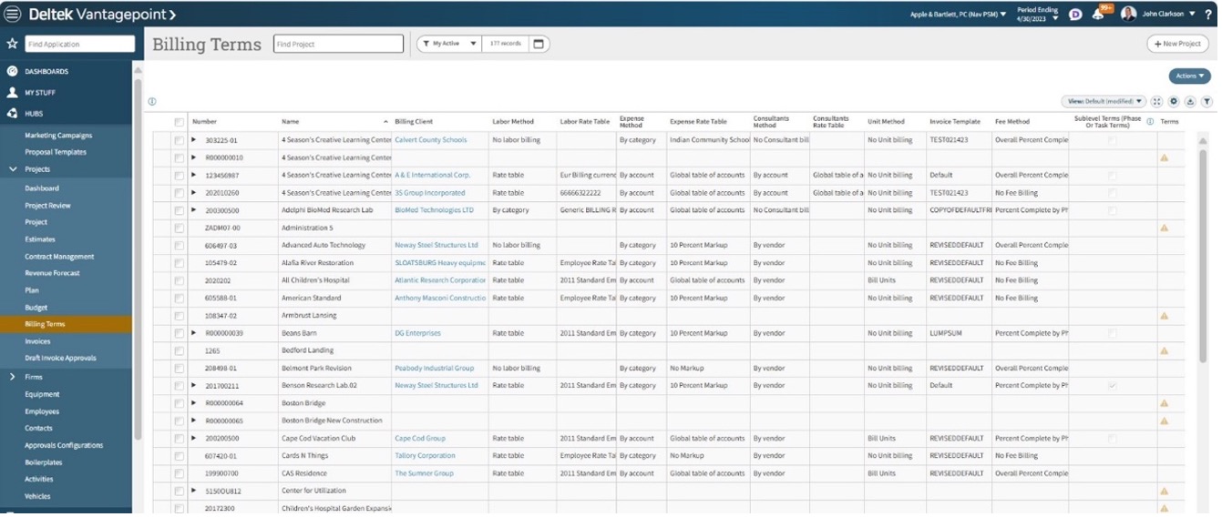 Deltek Vantagepoint new feature to simplify billing reviews and reduce missed details