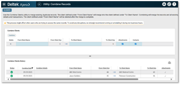 Keep your data clean and your team happy with Ajera’s new duplicate client merge tool
