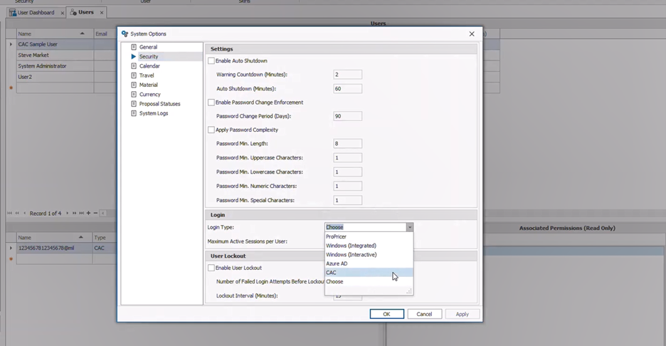 CAC Card Authentication