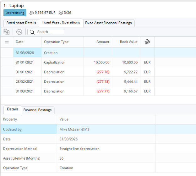 Recording a new asset purchase? Use the Fixed Asset entry line type on your creditor invoice to get started