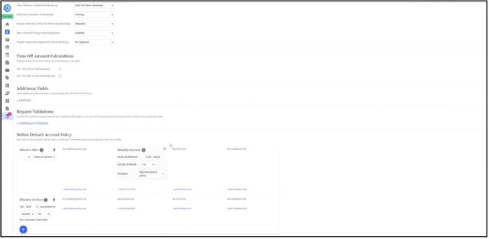 Align Global Leave Policies with Calendar-Based Activation