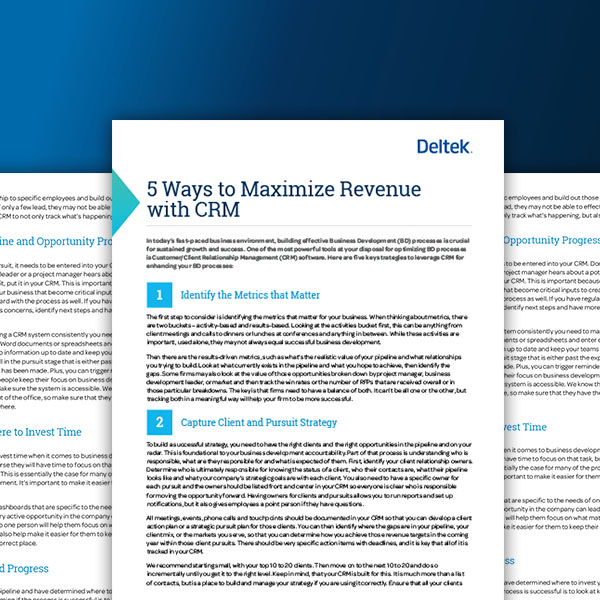 5 Ways to Maximize Revenue with CRM