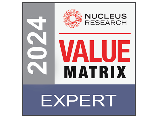 Nucleus Research ERP Value Matrix