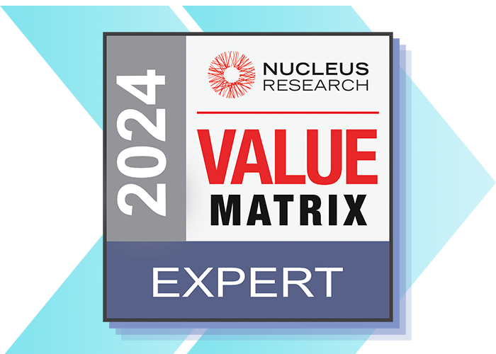 Nucleus Research ERP Value Matrix