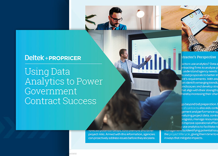 Using Data Analytics to Power Government Contract Success