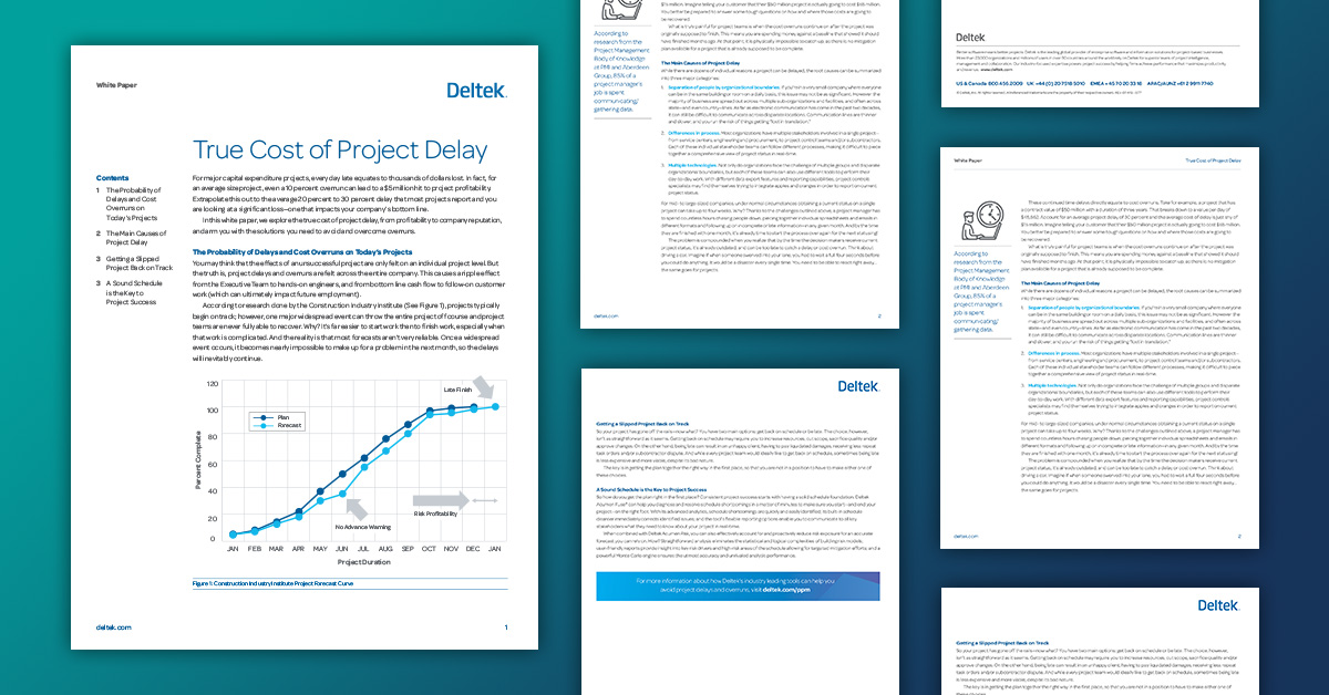 Learn The True Costs of Project Delays