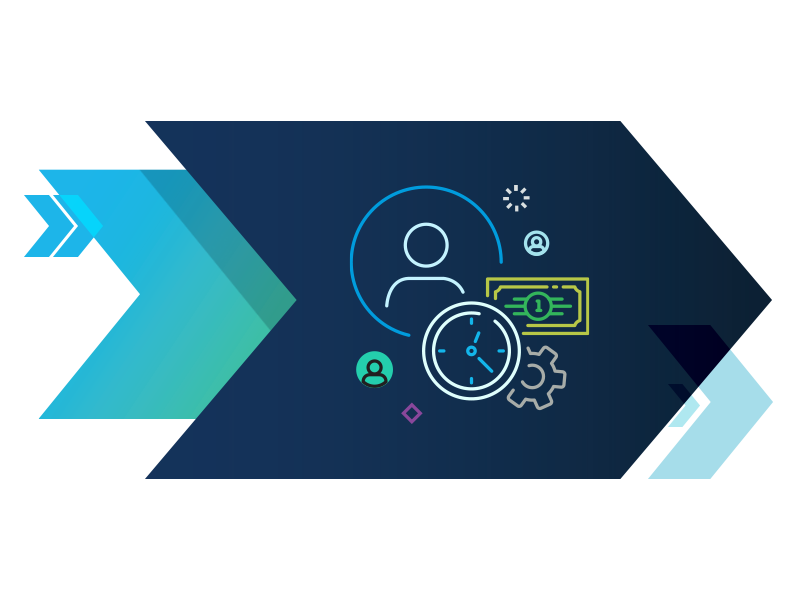 Deltek Maconomy CRM visual showing integration of people, projects, and financials to grow your pipeline.