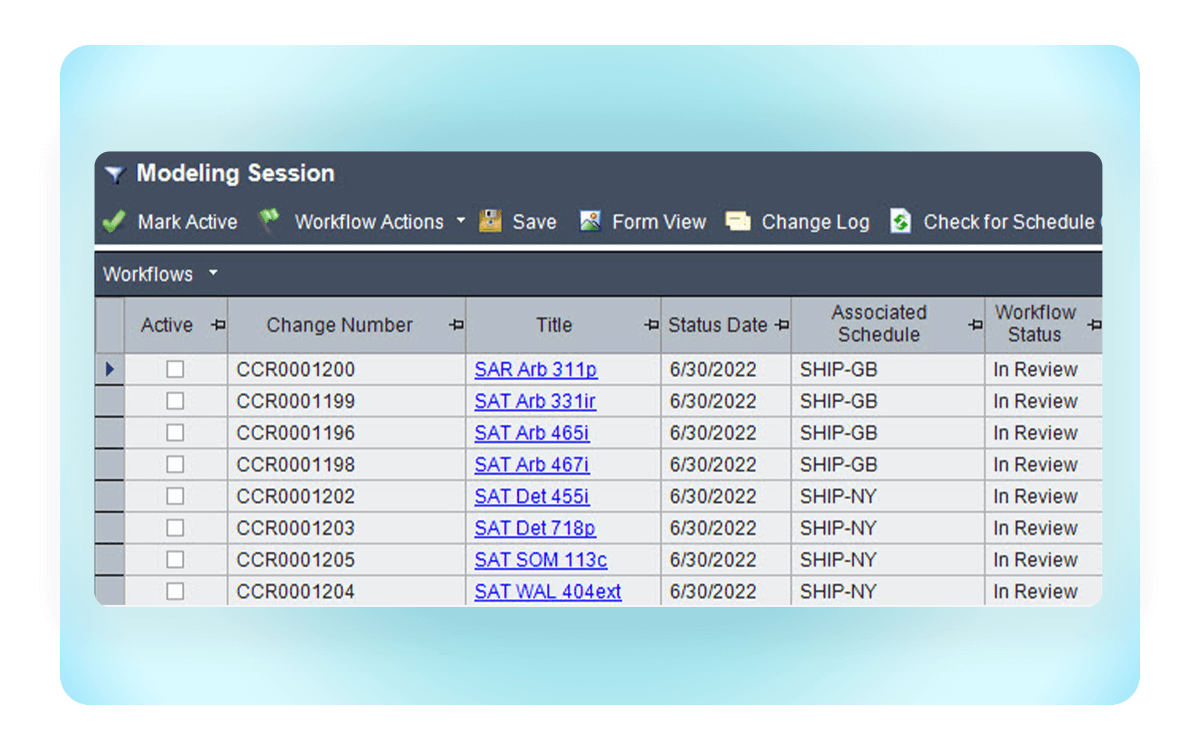 Automate Change Management