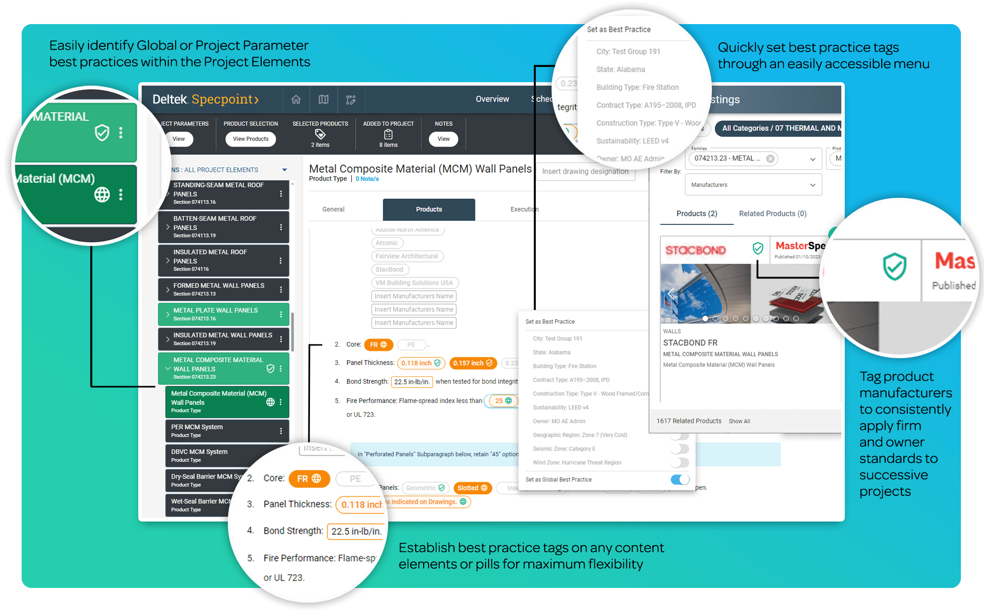 Deltek Specpoint A&E Best Practices Features