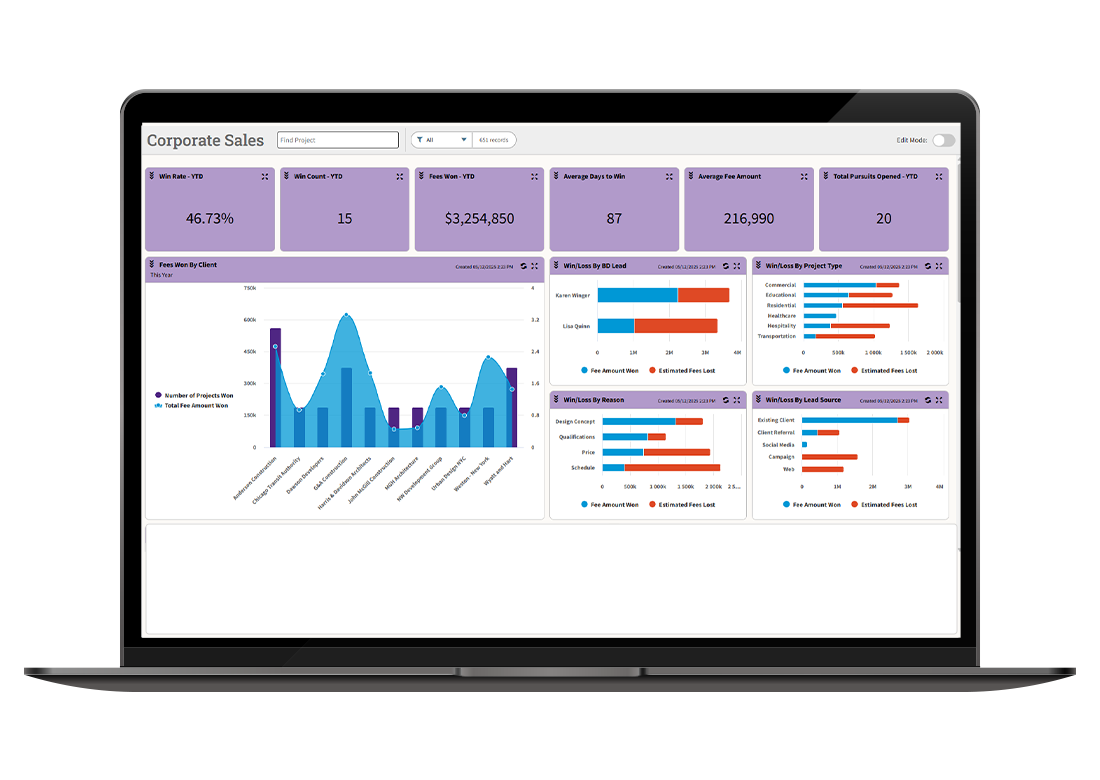 Deltek Vantagepoint CRM and Pipeline Management Product Tour