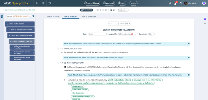 Centralized space for office masters, standards, and firm-wide content