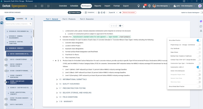 Identify track, and document sustainability-related product certifications