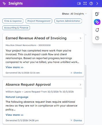 Tell Dela the project, phase, and hours, and it logs the entry for you