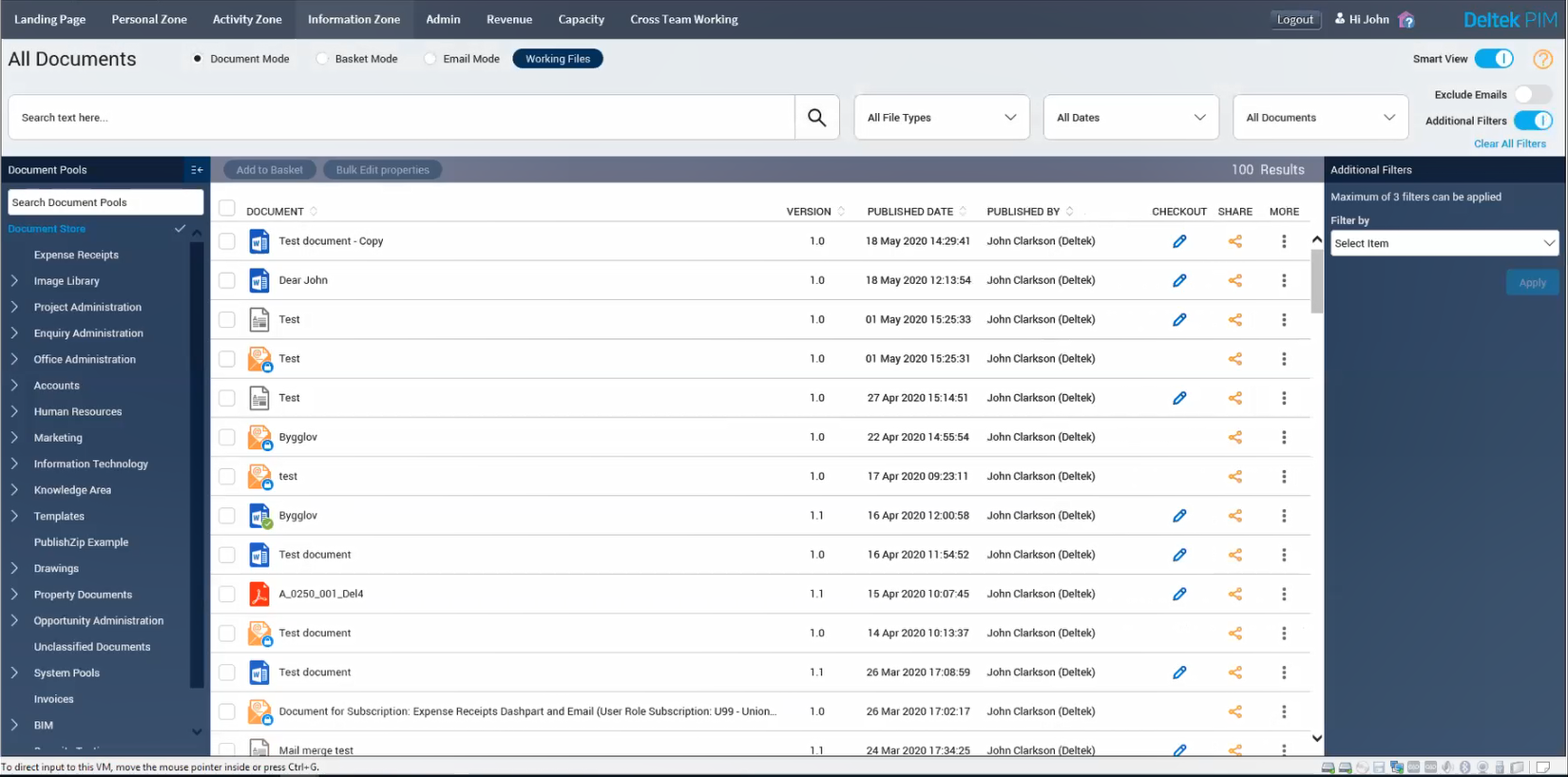 Deltek PIM Simplified DMS