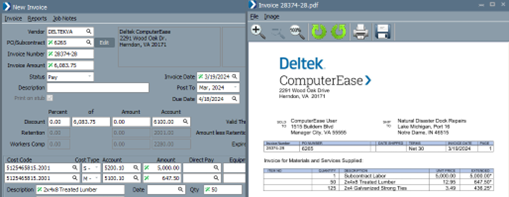 ComputerEase Intelligent Character Recognition for AP Invoices