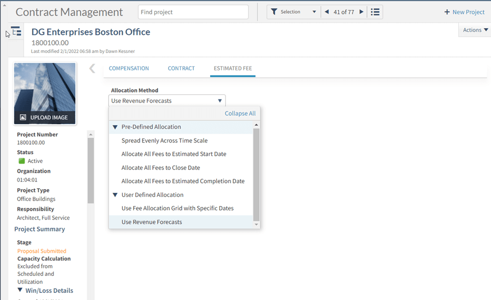 vantagepoint dashboard improvements