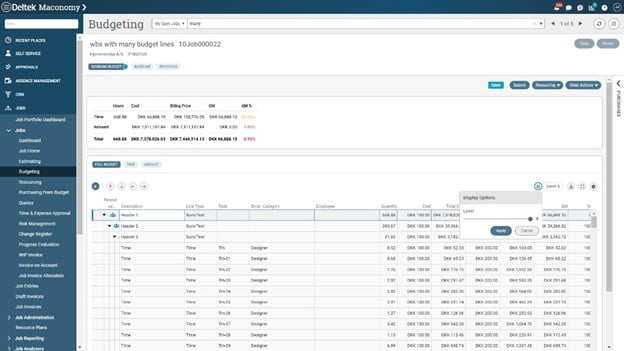 Experience a smarter, streamlined Maconomy with enhanced web functionality and near full web enablement