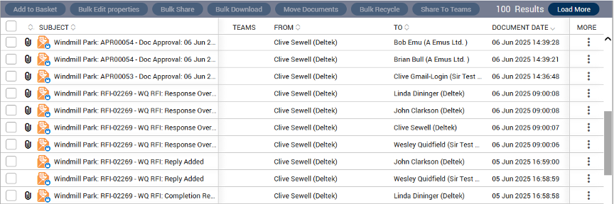 Boost team collaboration by keeping project emails organized, accessible, and trackable.