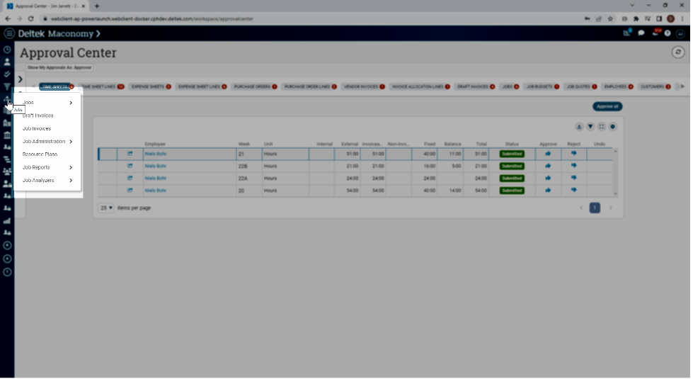 Appvl w Menu