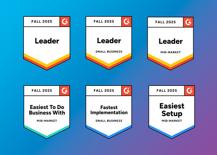 G2 Fall Awards Badges