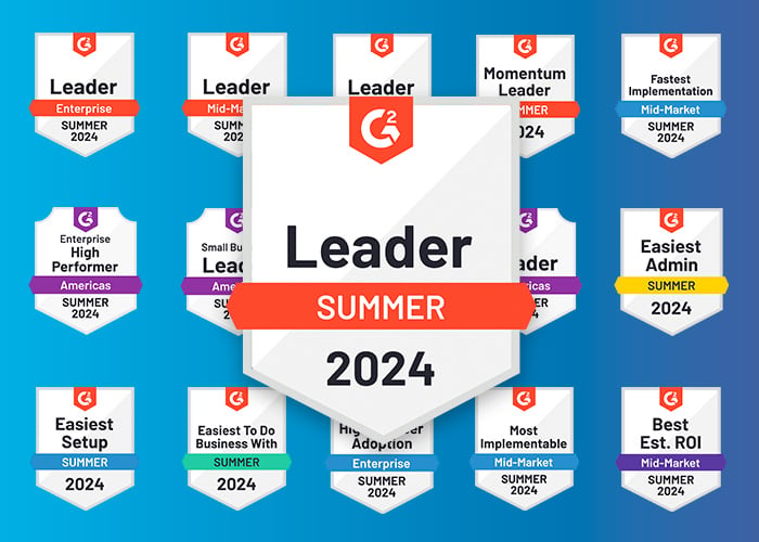 G2 Summer 2024 badges