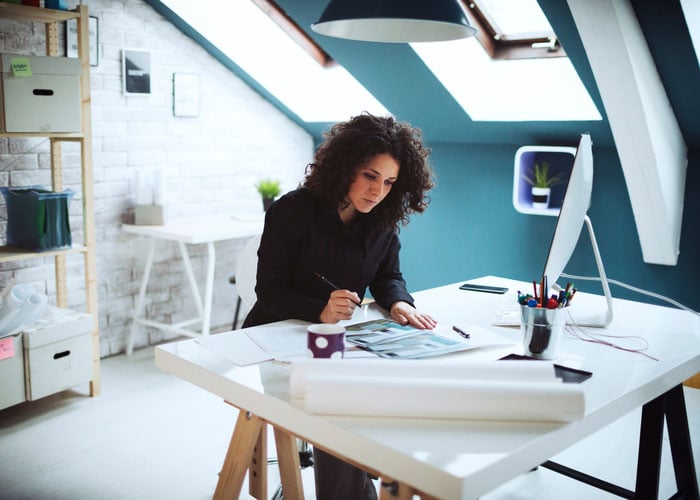 Architect at work