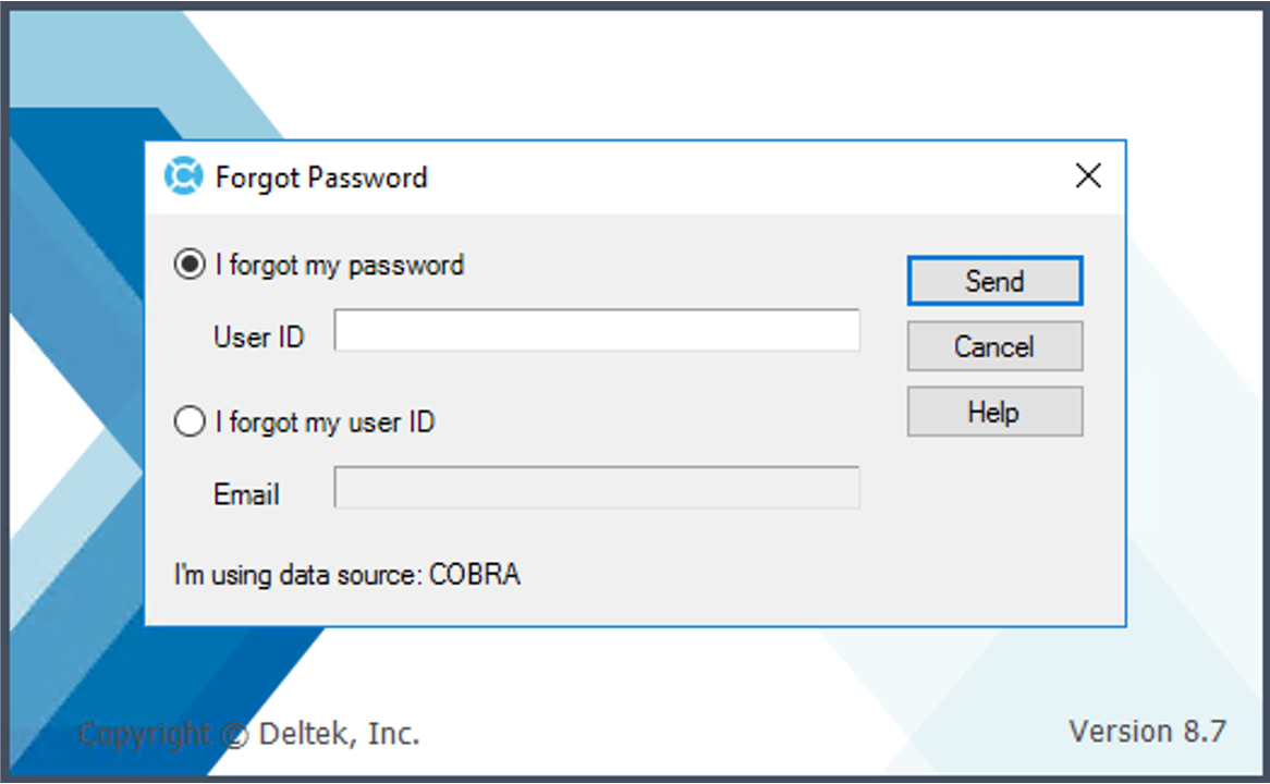 Forgot Password