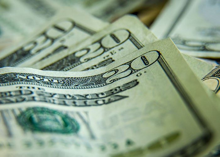 US Currency Representing Budget Planning and Financial Management for AE Firms