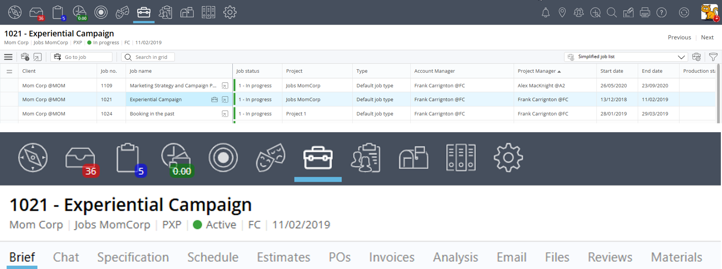 A clean intuitive redesigned job module is just what you needed