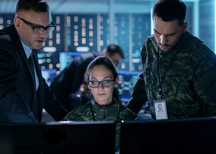 DoD control center