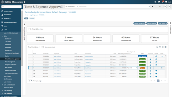 Time & Expense Approval