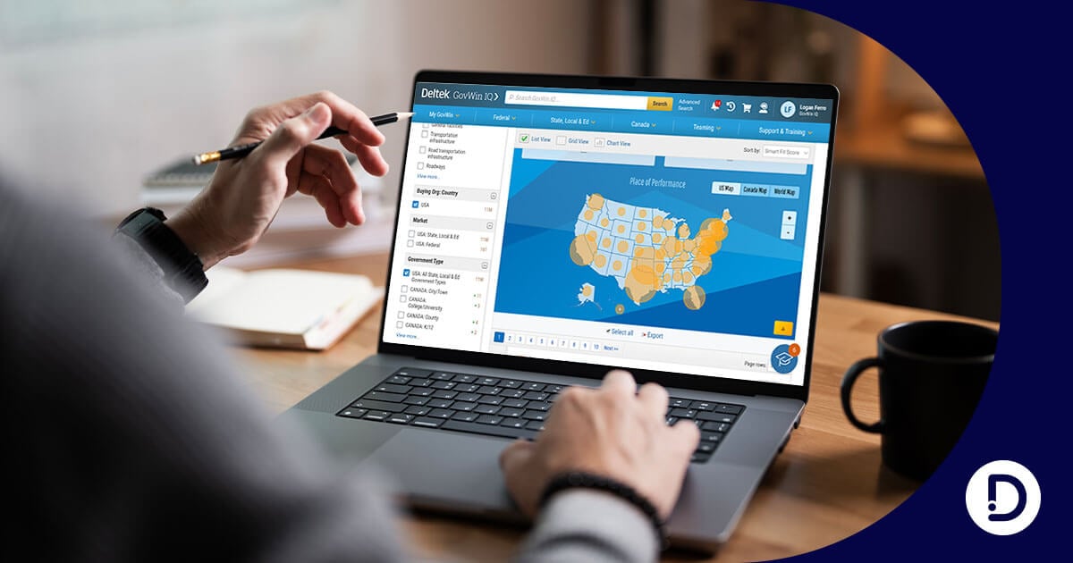 Find State and Local Government Contracts | Deltek GovWin IQ | Deltek