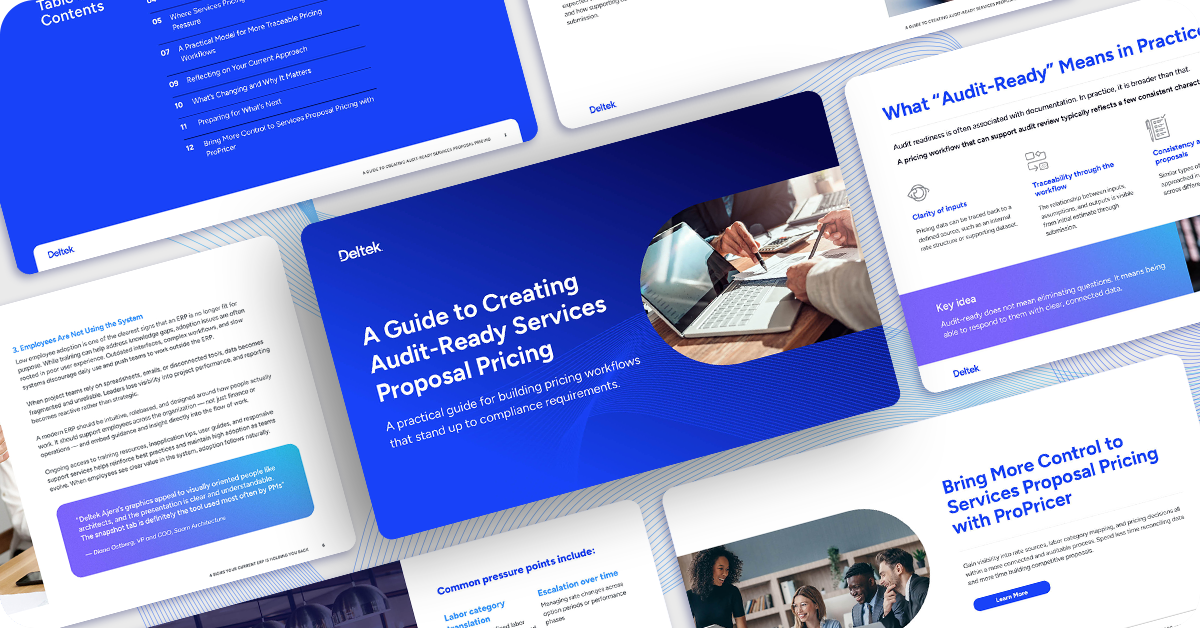How to Build Audit-Ready Proposal Pricing