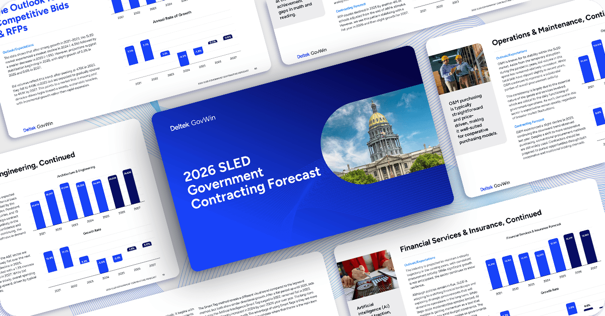 2026 SLED Government Contracting Forecast