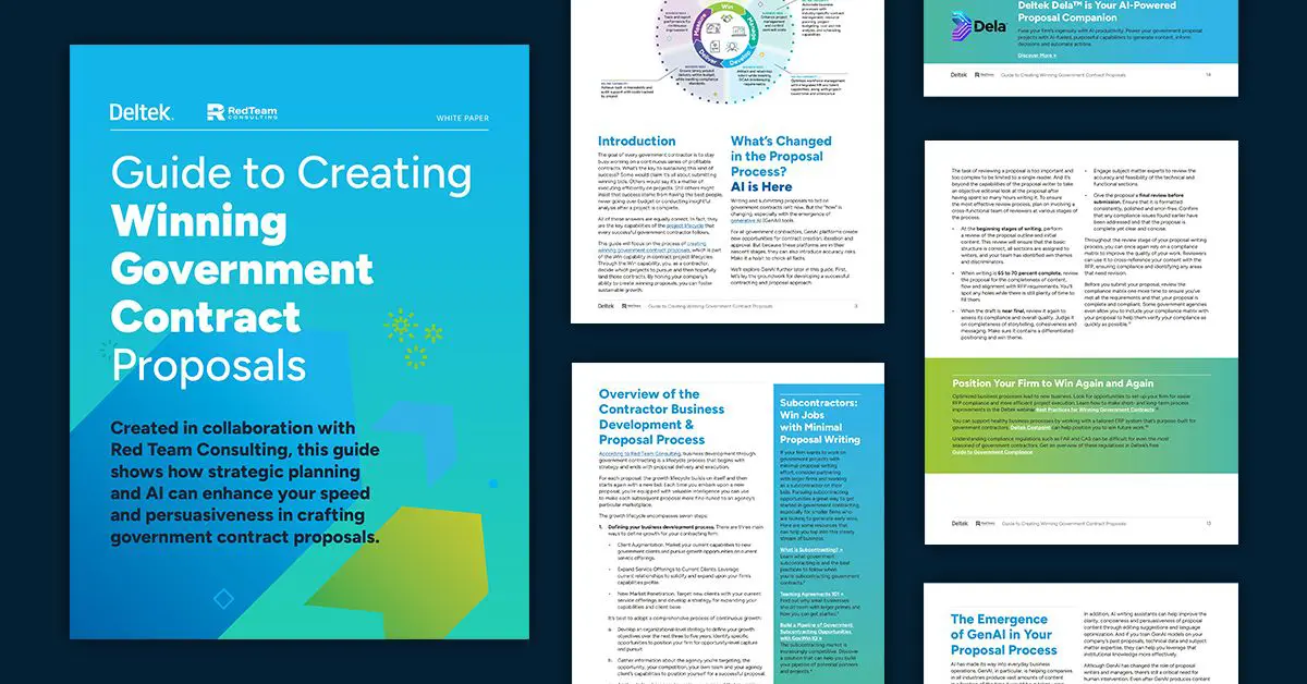 Guide to Creating Winning Government Contract Proposals
