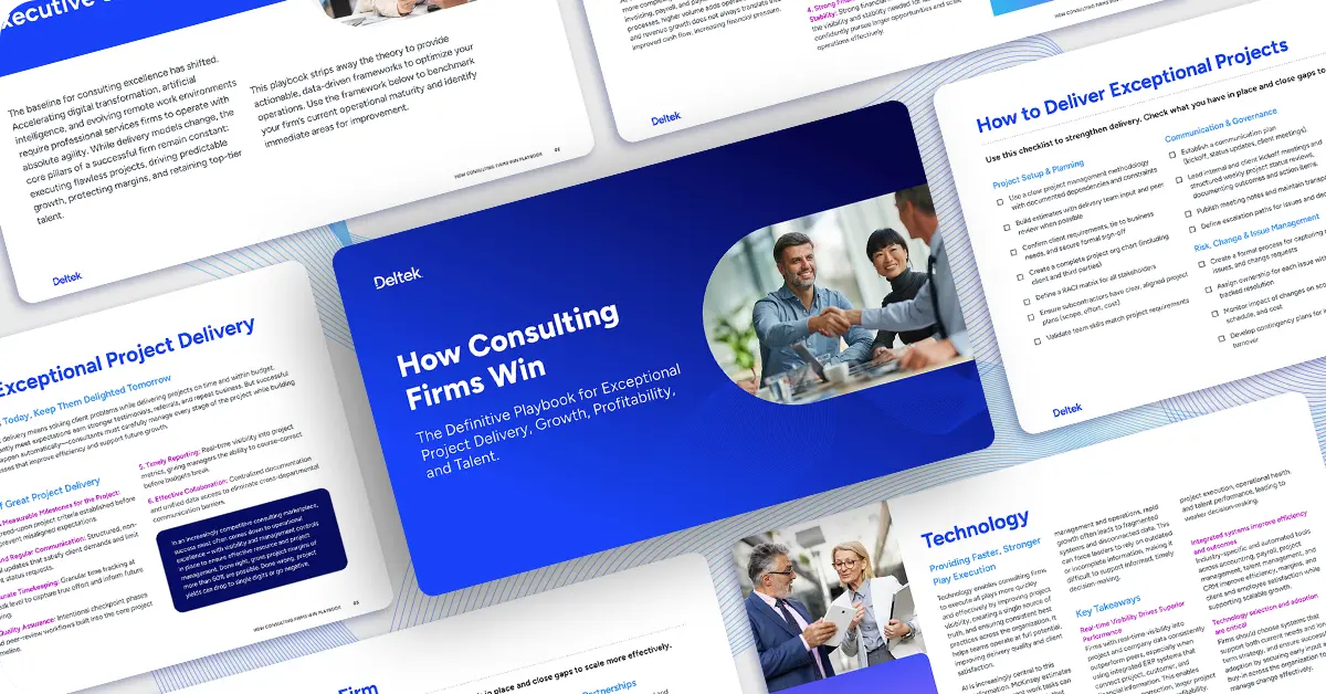 How Consulting Firms Win Playbook