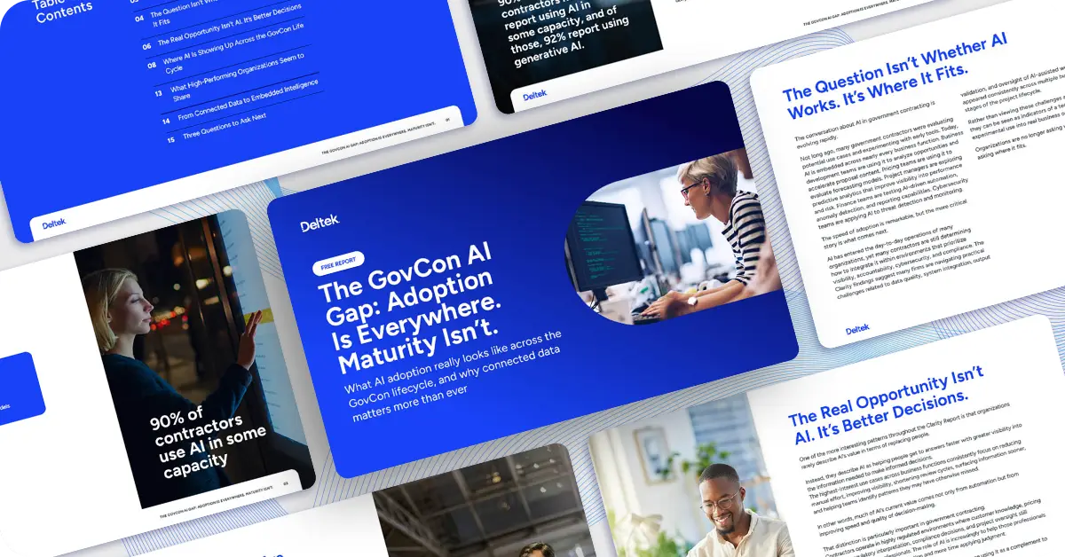 The GovCon AI Gap: Insights for Building AI Maturity
