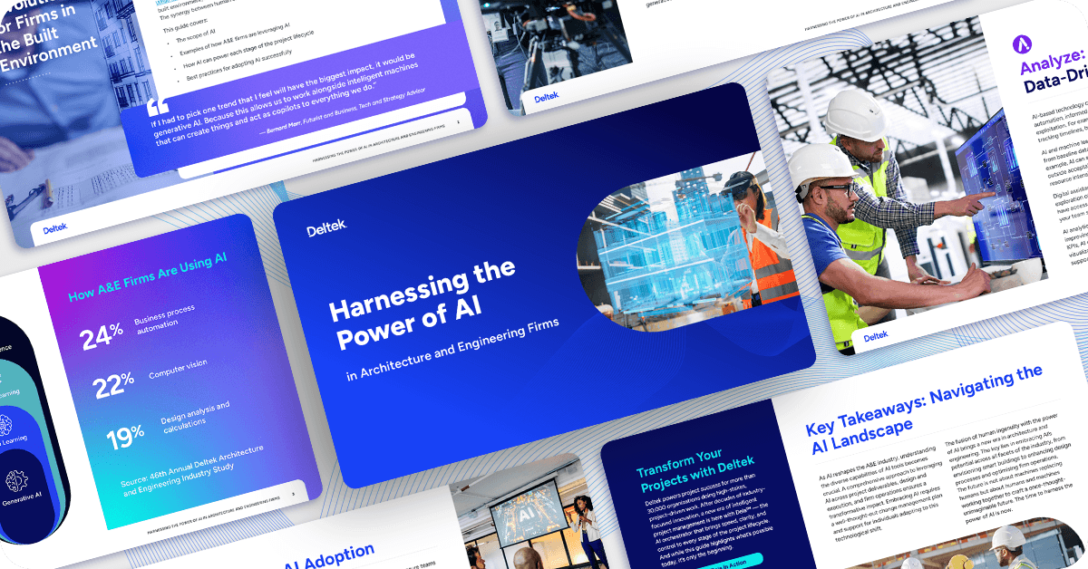 Harnessing the Power of AI in A&E Firms