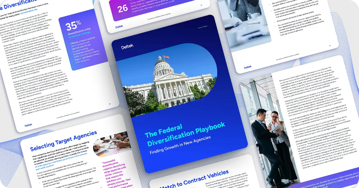 The Federal Diversification Playbook: Finding Growth in New Agencies