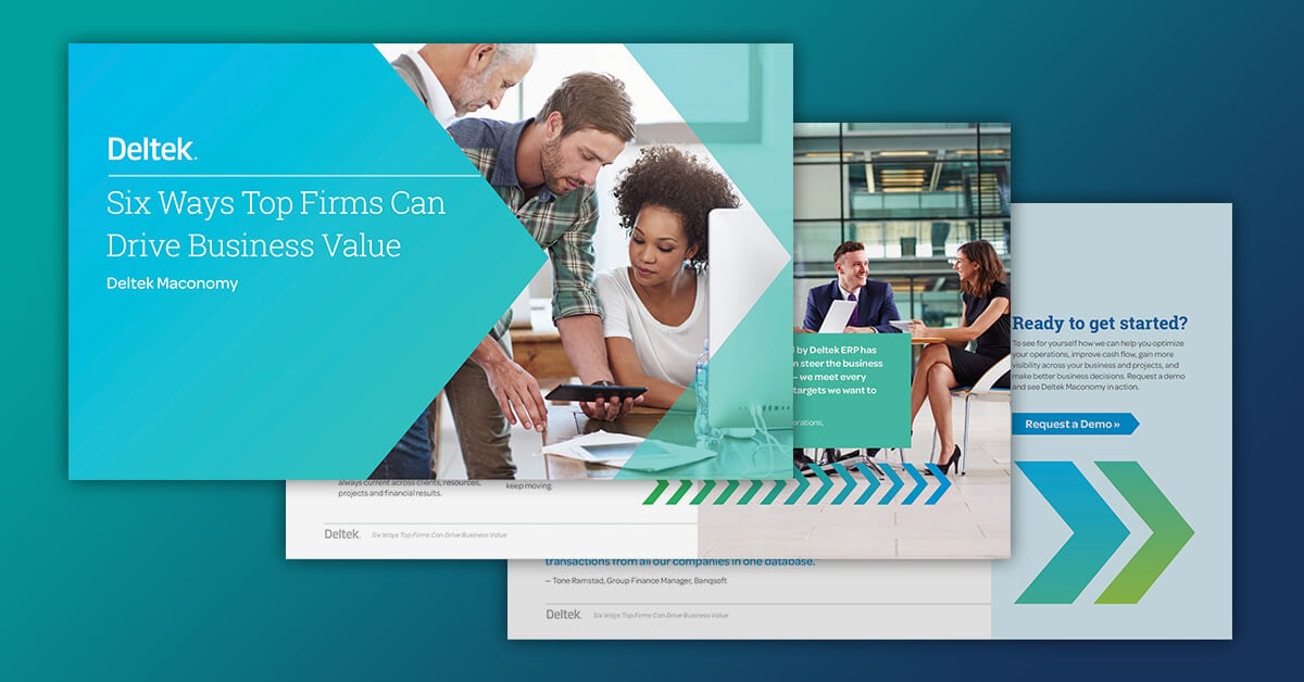 Six Ways Top Firms Drive Business Value