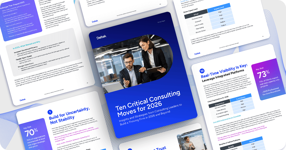 Ten Critical Consulting Moves for 2026