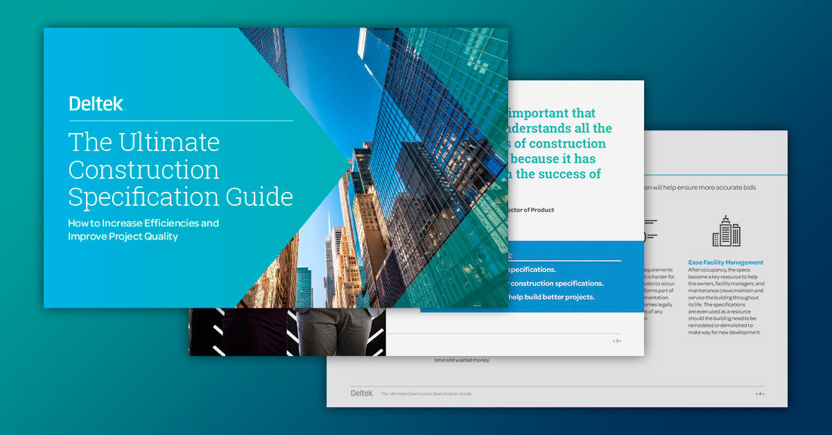 The Ultimate Construction Specification Guide