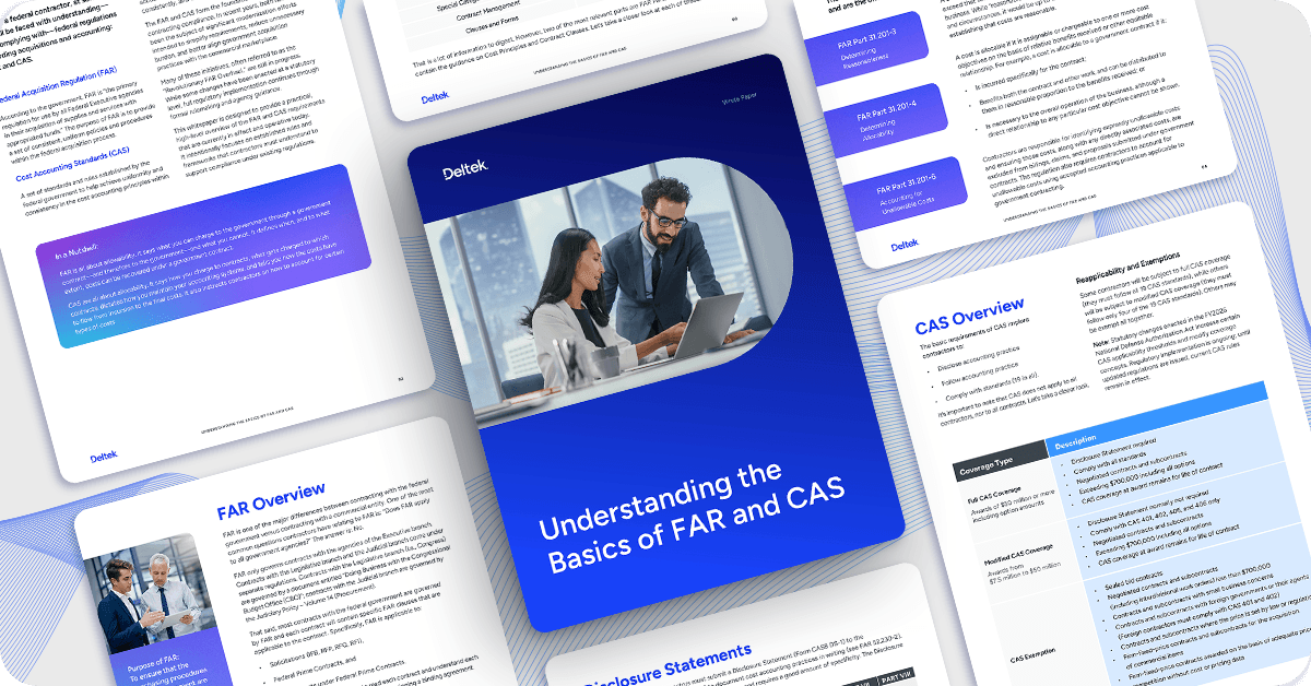 Understanding the Basics of FAR and CAS